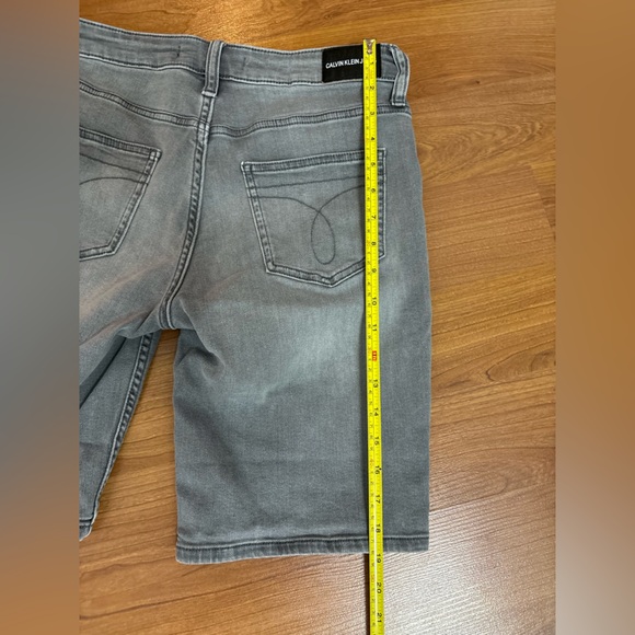 CALVEIN KLEIN Black Faded Jean Shorts - Picture 2 of 6